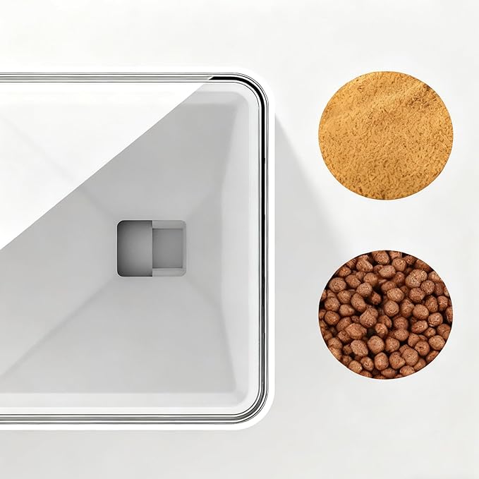 Smart Aquarium Feeder - Automatic Fish Food Dispenser with Battery Powered Timer Tank Feeder for Betta Fish for Freshwater Tropical and Shrimp Easy Setup with Reliable Feeding Schedule Daily