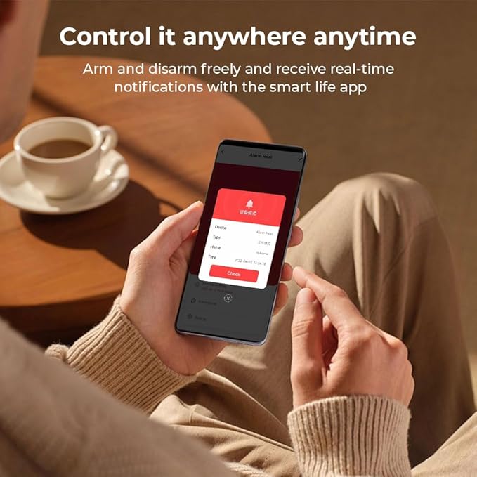 PGST Wireless Home Alarm System 12-Piece Kit, WiFi/4G Alarm System for Home Security with Phone APP Alert (Door Sensors,Alarm Siren, Remote, Motion Detector) for Home, Apartment, Work with Alexa