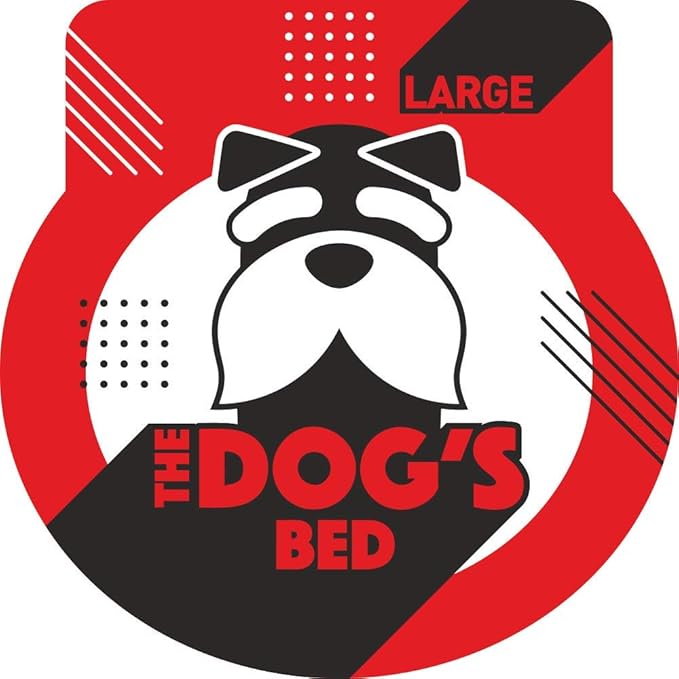 The Dog's Bed Sound Sleep Donut Dog Bed, Grey Fur Large Removable Cover Calming Nest Bed, Veterinary Approved