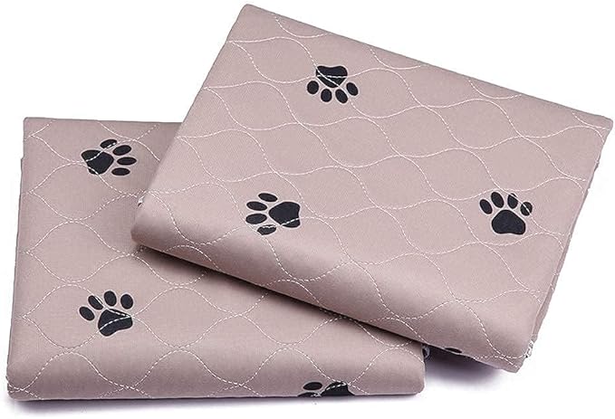 Washable Puppy Pads - Reusable, Super Absorbing, Waterproof, Large Dog Pee Pads for Dog Bed Mat