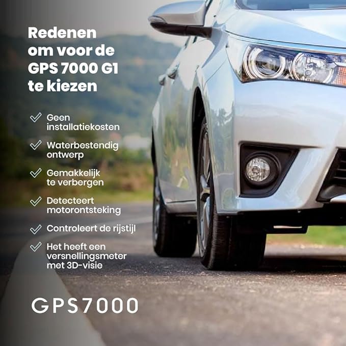 GPS7000-4G Hidden GPS Tracker for Vehicles | 2 Years of Service Included |Easy Self-Installation| After The 2 Years Included in The Service, You can Choose to Suscribe | No Hidden Fees