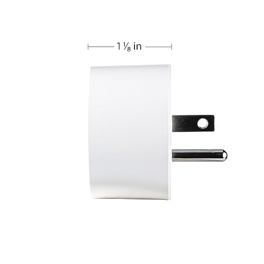 eyely GLP1000B Smart Plug, No Hub Required, WiFi Remote App Control, Alexa, Google Home Assistant Compatible