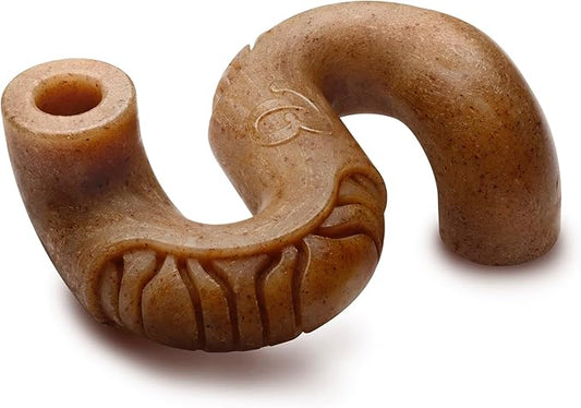 Benebone Tripe Bone Durable Dog Chew Toy for Aggressive Chewers, Real Tripe, Made in USA, Small