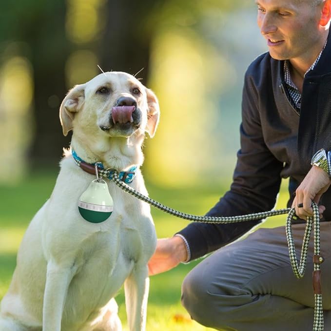 DONGKER Dog Water Bottle,200ML Leakproof Pet Travel Bottle with Foldable Silicone Body & Hanging Buckle for Small Pets Outdoor Walking Hiking Travel