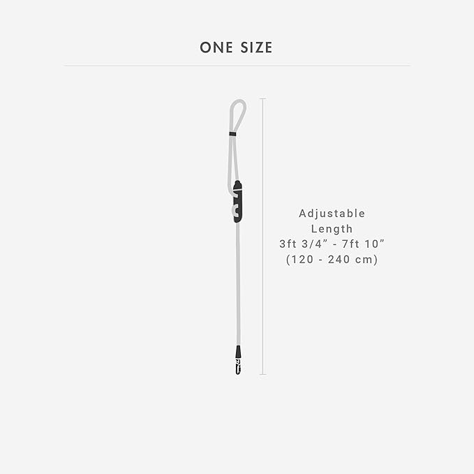 Vanilla 4-in-1 Hands-Free Dog Leash – Adjustable for Crossbody, Waist, Long Leash, or Tether Use – Stylish, Lightweight, and Comfortable for Everyday Walks