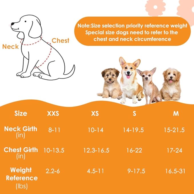 Lukovee No Pull Puppy Harness and Leash Set - Soft Lightweight Escape Proof Puppy Vest Harness, Breathable Adjustable Pet Harness with Dog Leash for Small Dogs (Black, S)