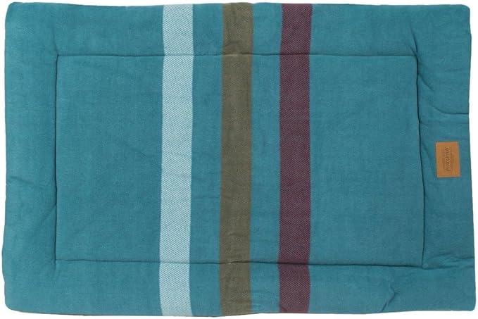 Pendleton Fleece Comfort Cushion Dog Bed - Cabin Stripe Shale, XL