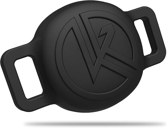 Tile Sticker Cat Collar Holder (2024): The Smallest, Lightest, and Most Comfortable Tracking Case for Cats - Track Your Pet with iPhone Samsung Android Device - Life360 for Boy Girl Kittens (Black)