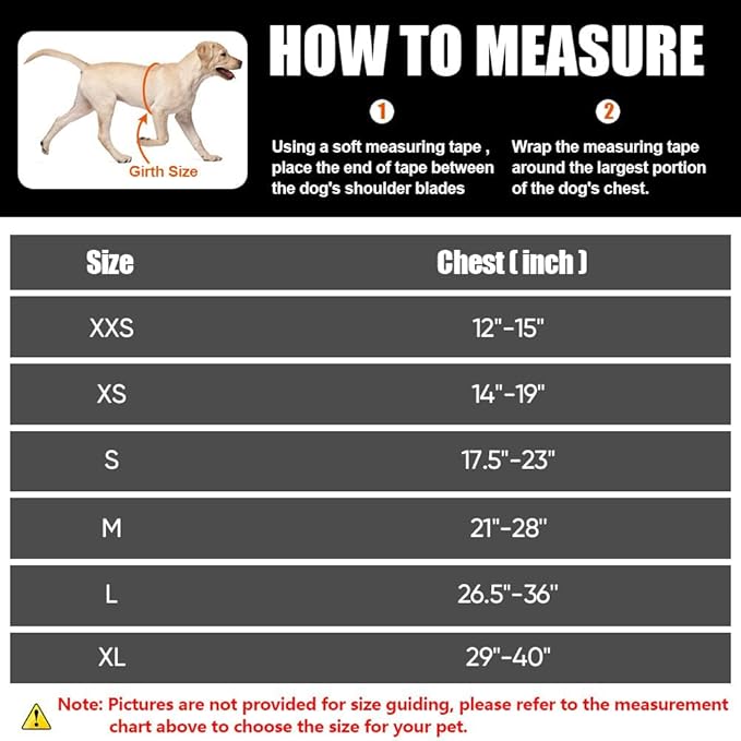 Dog Vest Harness and Patches Set, Animire in Training Service Dog Harness with 10 Dog Patches, Reflective Dog Vest with Handle for Small, Medium, Large, and Extra-Large Dogs