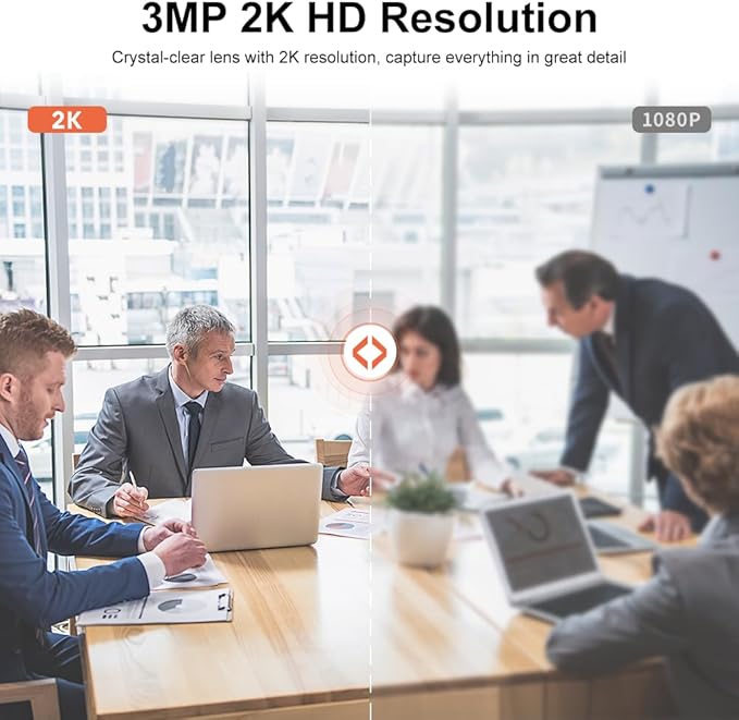 VSTARCAM 2K Mini Body Camera with Audio & Video Recording, Battery Powered POV Cam with 64G Card, Wearable Personal Portable Cameras Recorder DV, 180°Lens Rotatable with IR Night Vision for Security