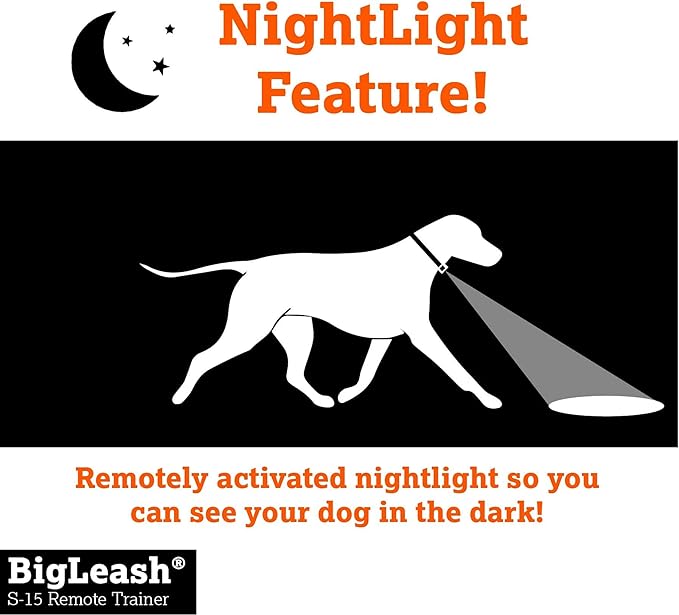 DogWatch S-15 No Shock Dog Training Collar with Remote 1/2 Mile Range - Dog Collar Beep and Vibration, Waterproof & Rechargeable Collar for Small Medium Large Dogs