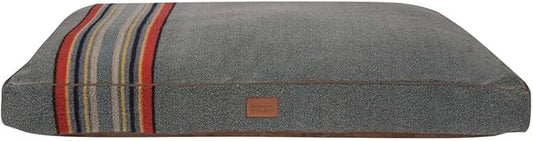 Pendleton Vintage Camp Napper Dog Bed Heather Green, S