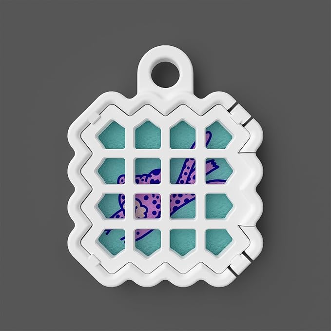 NATPAT Pet Zen Calming Patches + Pet Locket for Dogs and Cats - Non-Medicated Effective Stress Relief Patches with Safe, Durable Locket