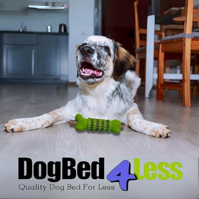 Dogbed4less Orthopedic Dog Bed with Memory Foam for Medium Large Pet, Waterproof Liner, Washable Micro Suede Espresso Cover, 41X27X4 Inch (Fit 42X28 Crate)