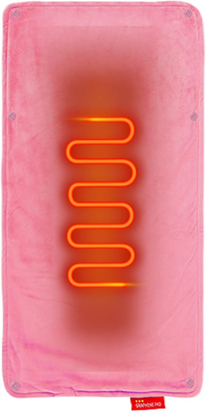 Rechargeable Pet Heating Pad, 23x11 Inch Waterproof Warm Mat for Dogs and Cats, Soft Temperature-Controlled Comfort Pad for Puppies, Kittens, Small Dogs, and Cats Accessory