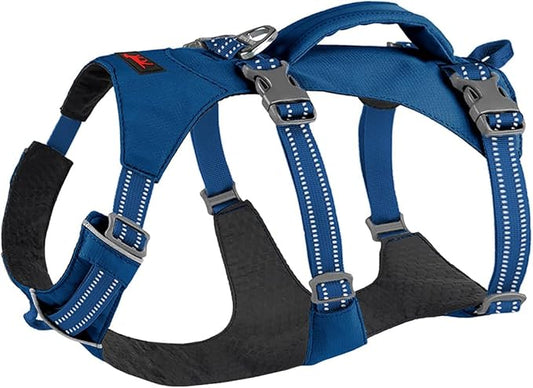 Tuff Pupper Escape Proof Dog Harness for Extra Large Dogs | No Pull Lightweight Adjustable Harness | No Escape Multifunctional Outdoor Pet Gear | Strong Durable Breathable | Secure Comfortable Fit