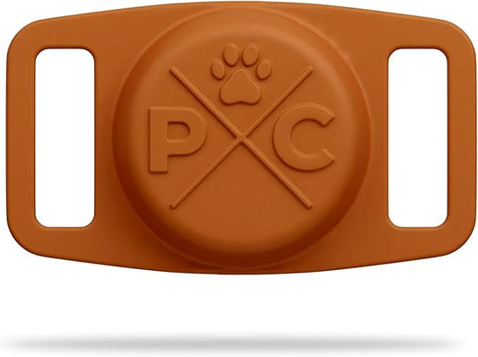 Pup Culture AirTag Dog Collar - Extra-Durable, Lightweight, Protective Case - Track Pets with Apple AirTag