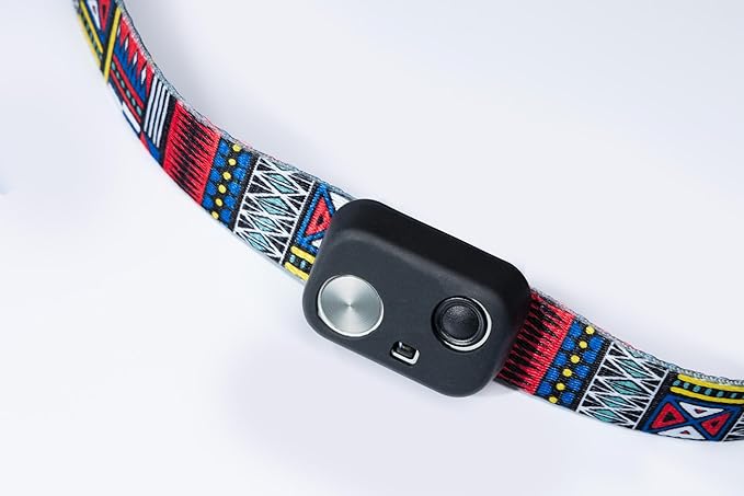High Tech Pet MS-5 Collar with Deluxe Adjustable Strap (Tribal, Medium)