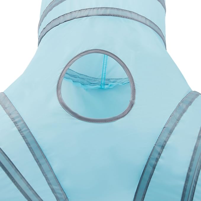 Cat Tunnels for Indoor Cats 3 Way Play Toy Kitty Tunnel Peek Hole Toy with Ball for Cat Tube Fun for Rabbits Kittens and Dogs