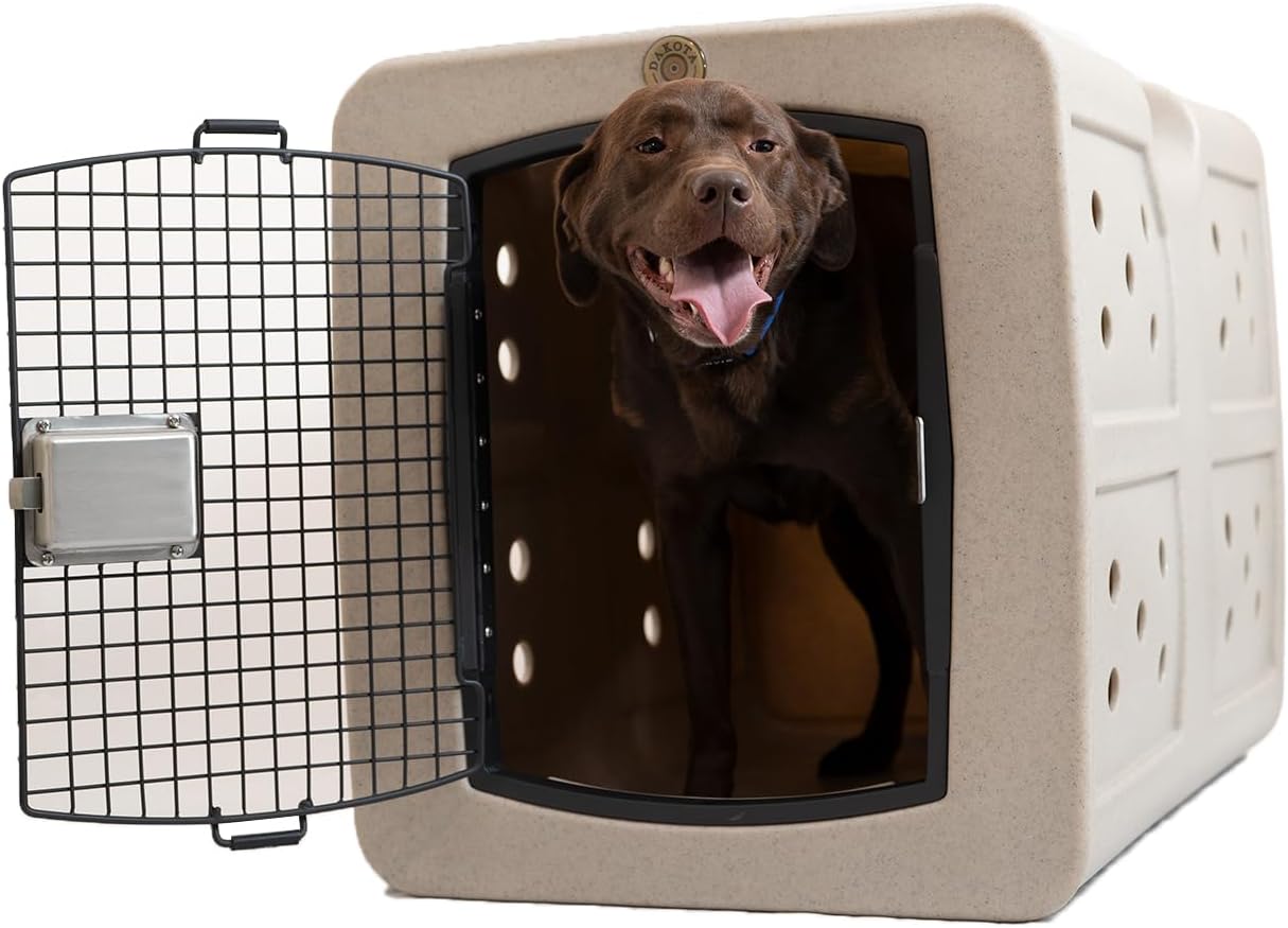dakota283 G3 Framed Door Kennel - Large - Sandstone