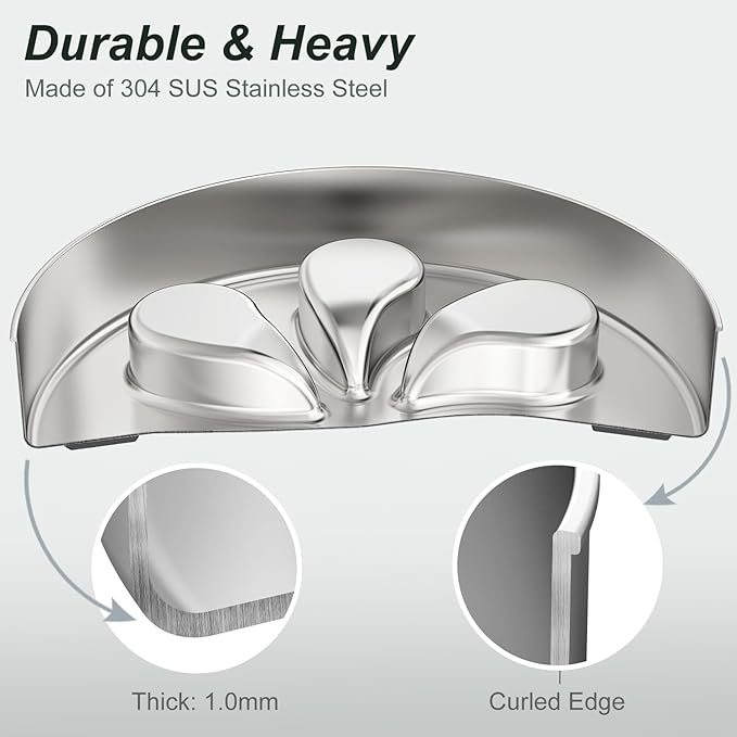 Slow Feeder Dog Bowl-3Cups for Large Breeds, Food Grade 304 Stainless Steel Dog Bowls with Non-Slip Base, Maze Pet Dish to Slow Down Eating, Dishwasher-Safe [2Pack]