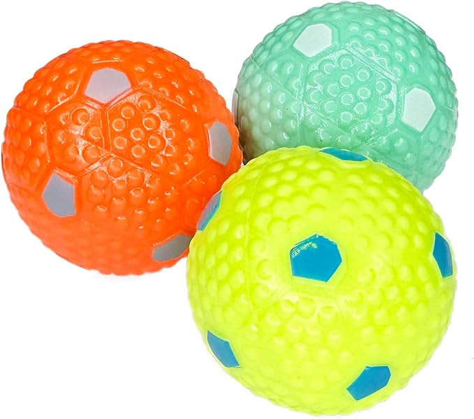 Crafts Central 6 PCS Latex Balls for Small and Medium Size Dogs - for Automatic Dog Ball Launcher, Playing Fetch, and Dog Toy