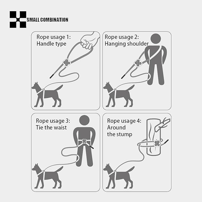 Adjustable Dog Harness with Leash, Reflective Mesh, No-Pull Design，Matching Lead Rope (Black, XXS)