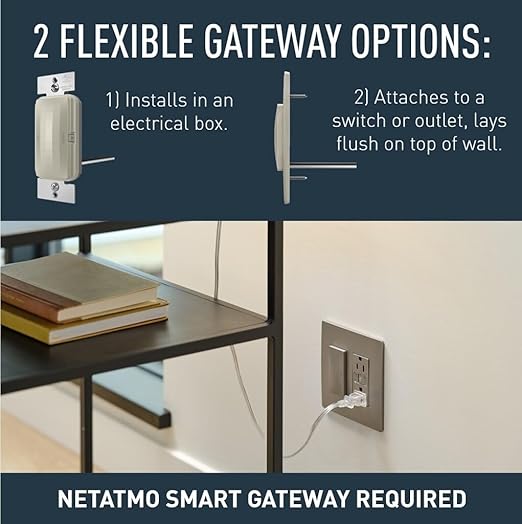 Legrand Radiant WNRL50NI Smart Tru-Universal Dimmer with Netatmo, Compatible with Alexa, Google Assistant & Apple HomeKit, Nickel (1 Count)