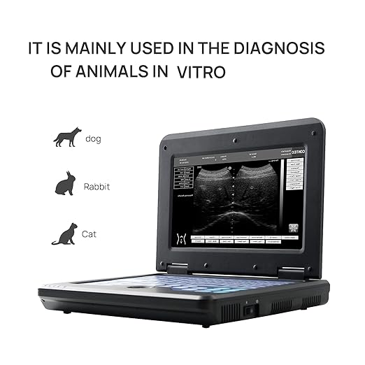 CONTEC Veterinary Ultrasound Scanner for Pregnancy Check On Small Animals Dog Cat Rabbit with Micro Convex Probe