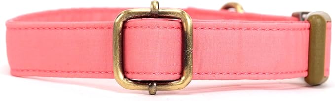 Personalized Dog Collar with Name and Phone Number Engraved,Adjustable Custom Puppy Collar,Organic Cotton Pet Collar for Small Medium Large Boy Girl Dogs