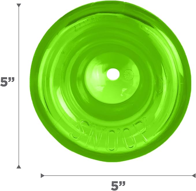 Outward Hound Large Snoop Interactive Treat Dispensing Dog Toy, Puzzle Ball Slow Feeder for Medium to Large Dogs, Mint-Scented for Mental Stimulation & Boredom Relief, BPA-Free, 5-Inch, Green