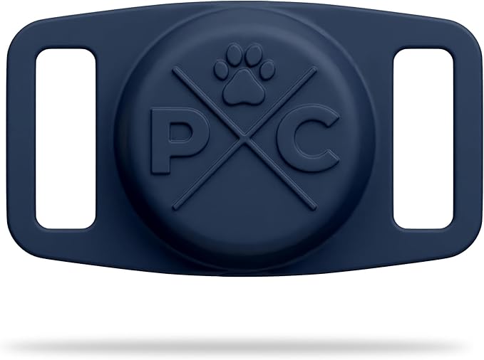 Pup Culture AirTag Dog Collar | Durable & Protective Dog AirTag Holder - Track Your Pet Using Apple AirTag Technology - Dog Collar AirTag Holder -for Dogs and Cats