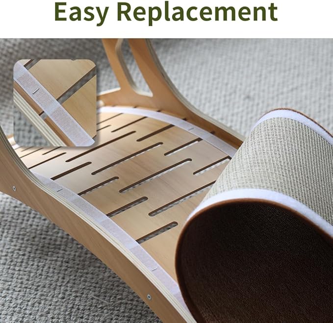 47in Cat Tree-Replacement Part,cat Scratching Post,cat Window Perch,for Large Cats and Kittens, (Brown)