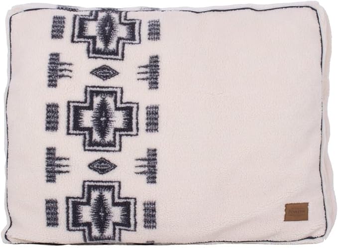 Pendleton Harding Tonal Berber Napper Dog Bed in Gray, L