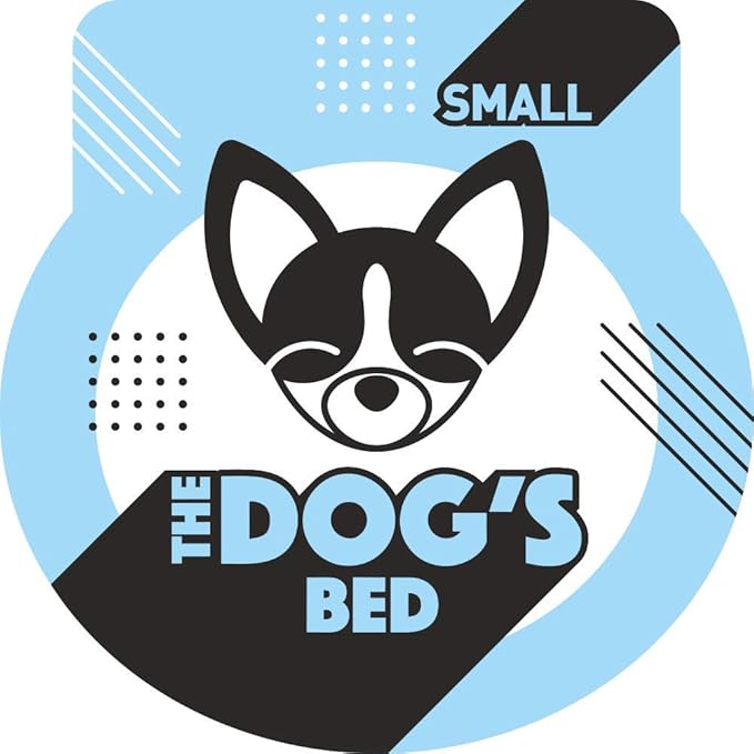 The Dog’s Bed Sound Sleep Donut Dog Bed, Small Silver Grey Fur Calming Nest Bed, Veterinary Approved