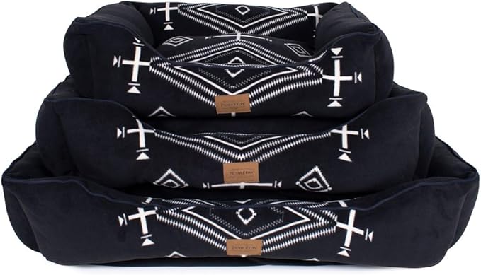 Pendleton Fleece Kuddler Dog Bed - Los Ojos, M