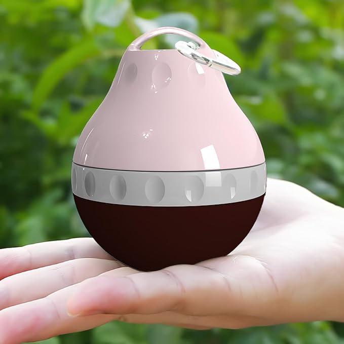 Dog Travel Water Bottle Detachable Bowl Leak Proof Portable ，Silicone Bottle Body，Collapsible and Suitable for Small Pets for Outdoor Walking, Hiking, Travel (Pink, 200ml)