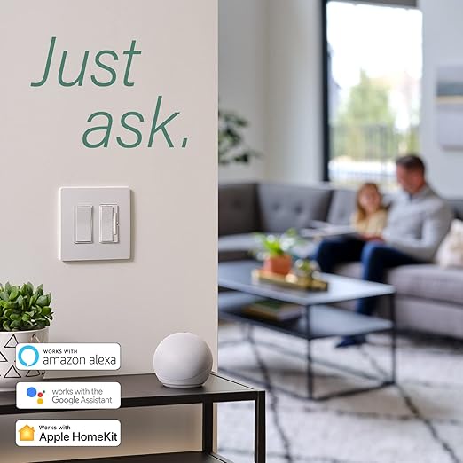 Legrand Radiant WNRH10KITWH Smart Switch with Netatmo Starter Kit, Tamper Resistant, Compatible with Alexa, Google Assistant & Apple HomeKit, White (1 Count)