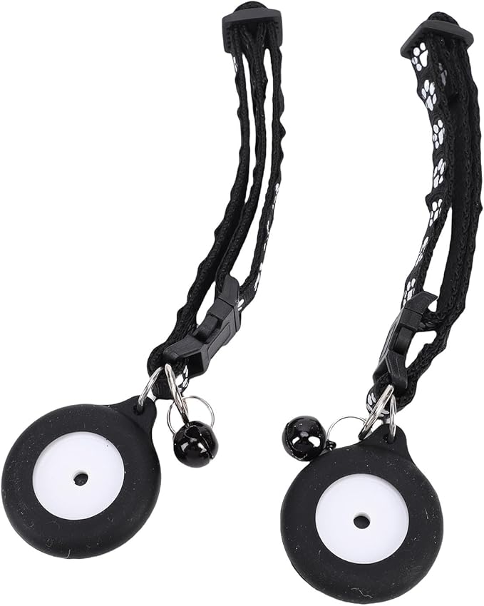 Ymiko Smart Pet Door Electronic Cat Flap Collar Activated 2 Way Entry Microchip Sensing Technology Weatherproof Plastic for Interior Exterior Doors