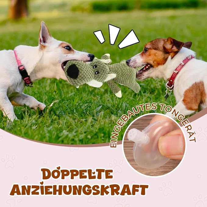 Indestructible Dog Toys,2026 New Dogs Plush Toy for Aggressive Chewers,Stuffed Toys Dogs Squeaky Durable Chew Toy for Indoor Pups Teething (Lion)