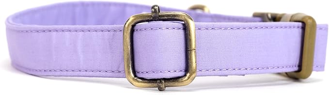 Personalized Dog Collar with Name and Phone Number Engraved,Adjustable Custom Puppy Collar,Organic Cotton Pet Collar for Small Medium Large Boy Girl Dogs