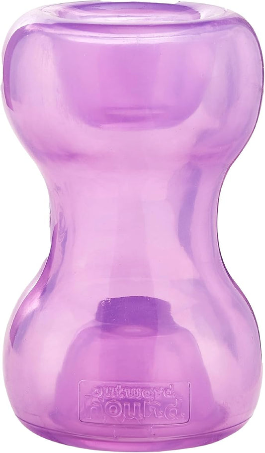 Outward Hound Double Snoop Interactive Treat Dispensing Dog Toy, Puzzle Ball Slow Feeder for Medium to Large Dogs, Mint-Scented for Mental Stimulation & Boredom Relief, 6-inch