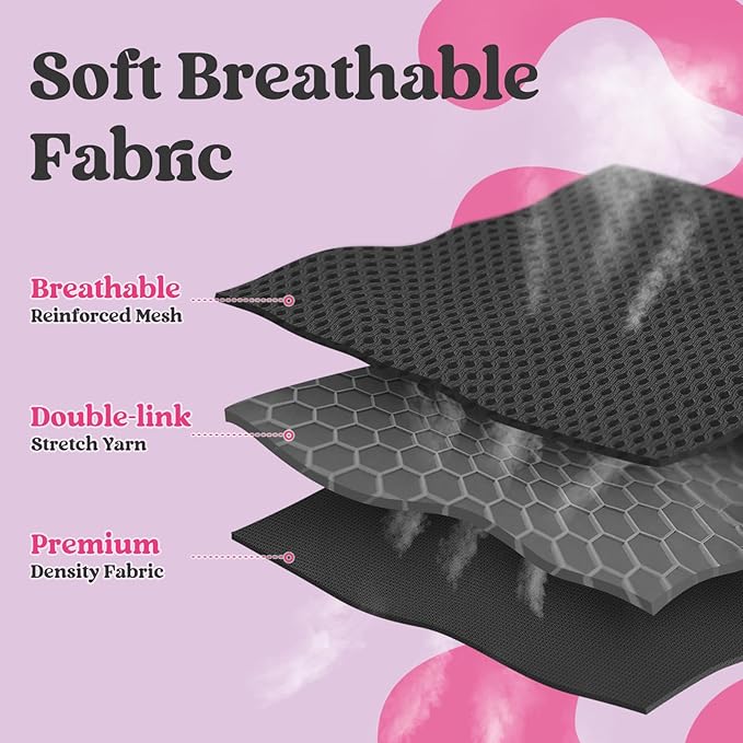 rabbitgoo Dog Harness Small Sized and Leash Set, Step-in Breathable Pet Harness, Soft Walking Reflective Puppy Vest for Small Dogs, Black & Rose Red, M