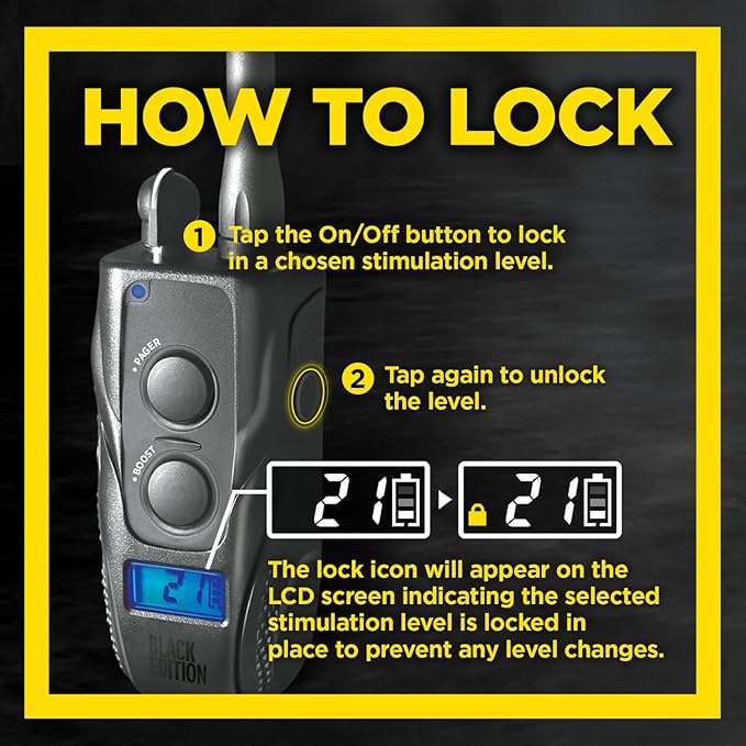 Dogtra 1900S Black - Remote Training Collar - 1 Mile Range, Waterproof, Rechargeable, Static, Vibration - Includes PetsTEK Dog Training Clicker
