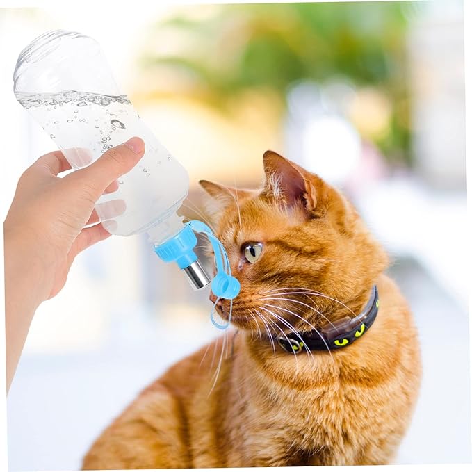 2pcs Portable Dog Water Bottle Outdoor Pet Hydration Kettle for Hiking Travel and Outdoor Activities Includes Convenient Hook Colors