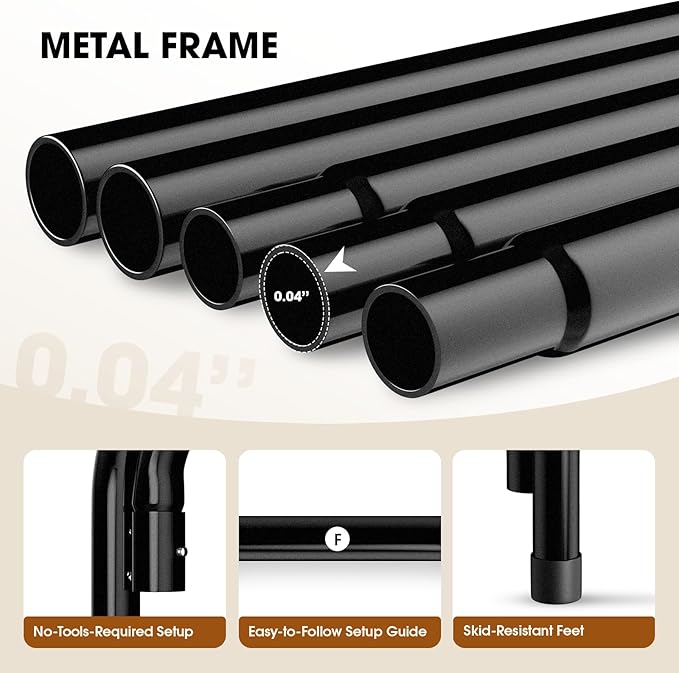 Elevated Pet Bed, Raised Outdoor Dog Bed for Extra Large Sized Dog, Portable Cooling Pet Cot with Breathable & Washable Mesh, Indoor & Outdoor Pet Hammock with Skid-Resistant Feet.