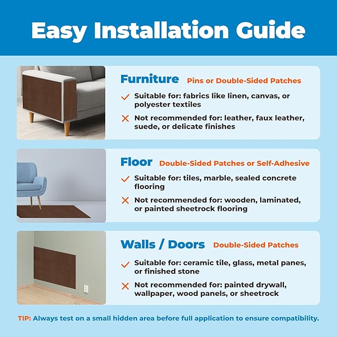 Best Pet Supplies Catify Cat Scratcher, Fun Interactive Scratchers, Posts, Poles, Claw Safe, Furniture Saver Indoor Play Support Natural Cat Behaviors Heavy Duty - Brown (78.7 x 15.8)