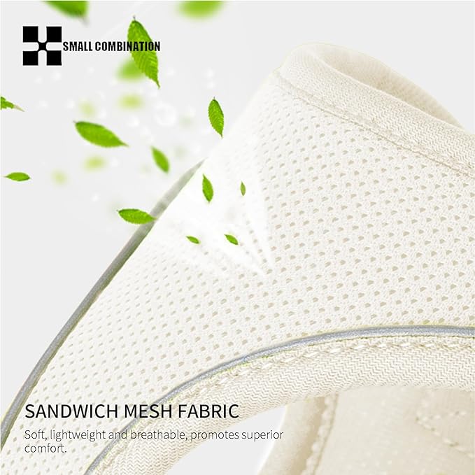 Adjustable Dog Harness with Leash, Reflective Mesh, No-Pull Design，Matching Lead Rope (Cream-Coloured, S)