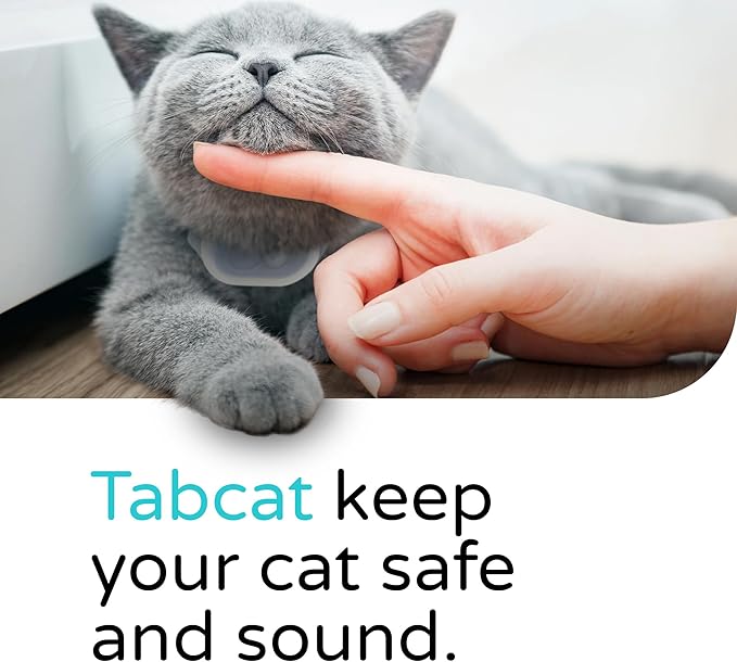 Tabcat V2 Cat & Kitten Tracker - More Accurate Than GPS - No Monthly Fee or Subscription - Includes 2 Homing Tags - Up to 500ft Range - Small & Lightweight Tags Perfect to Find Indoor & Outdoor Cats