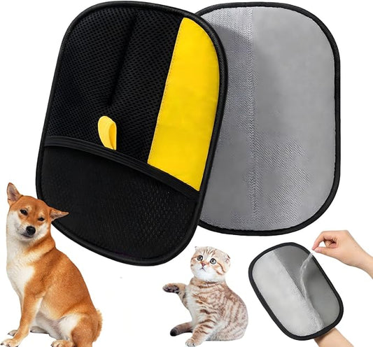 Cat and Dog Specific pet Hair Remover, pet hairRemoval Gloves, Suitable for pet Hair Removal Tools on Sofas, Carpets, Clothes, and Bedding